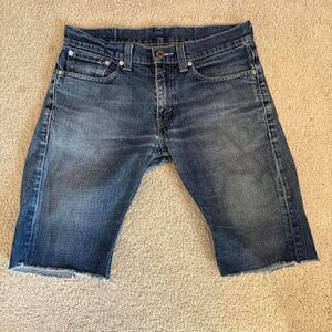 Levi’s 511 Cut Off Denim Blue Jean Shorts | Men's 32